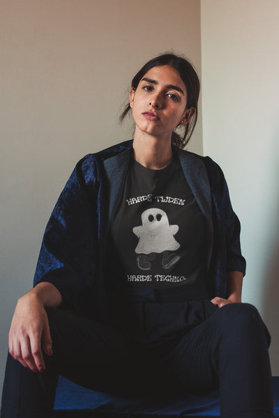 Harde Tijden Harde Techno | Ghost T-Shirt (laatste stuks)
