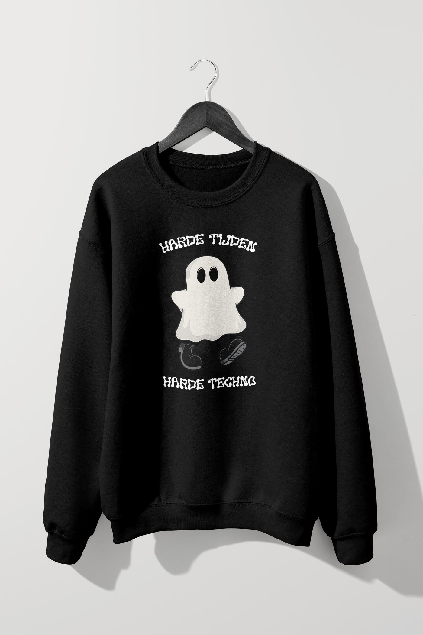 Harde Tijden Harde Techno | Ghost Sweater (laatste stuks)