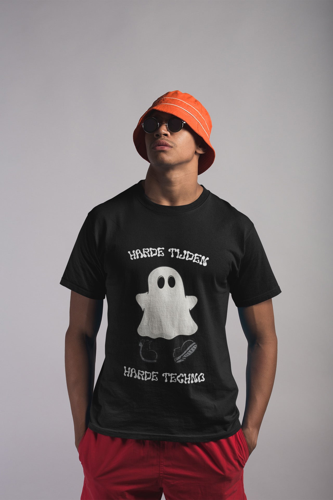 Harde Tijden Harde Techno | Ghost T-Shirt