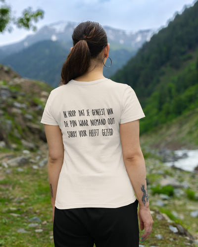 Genezing Tshirt - Piekermeisje
