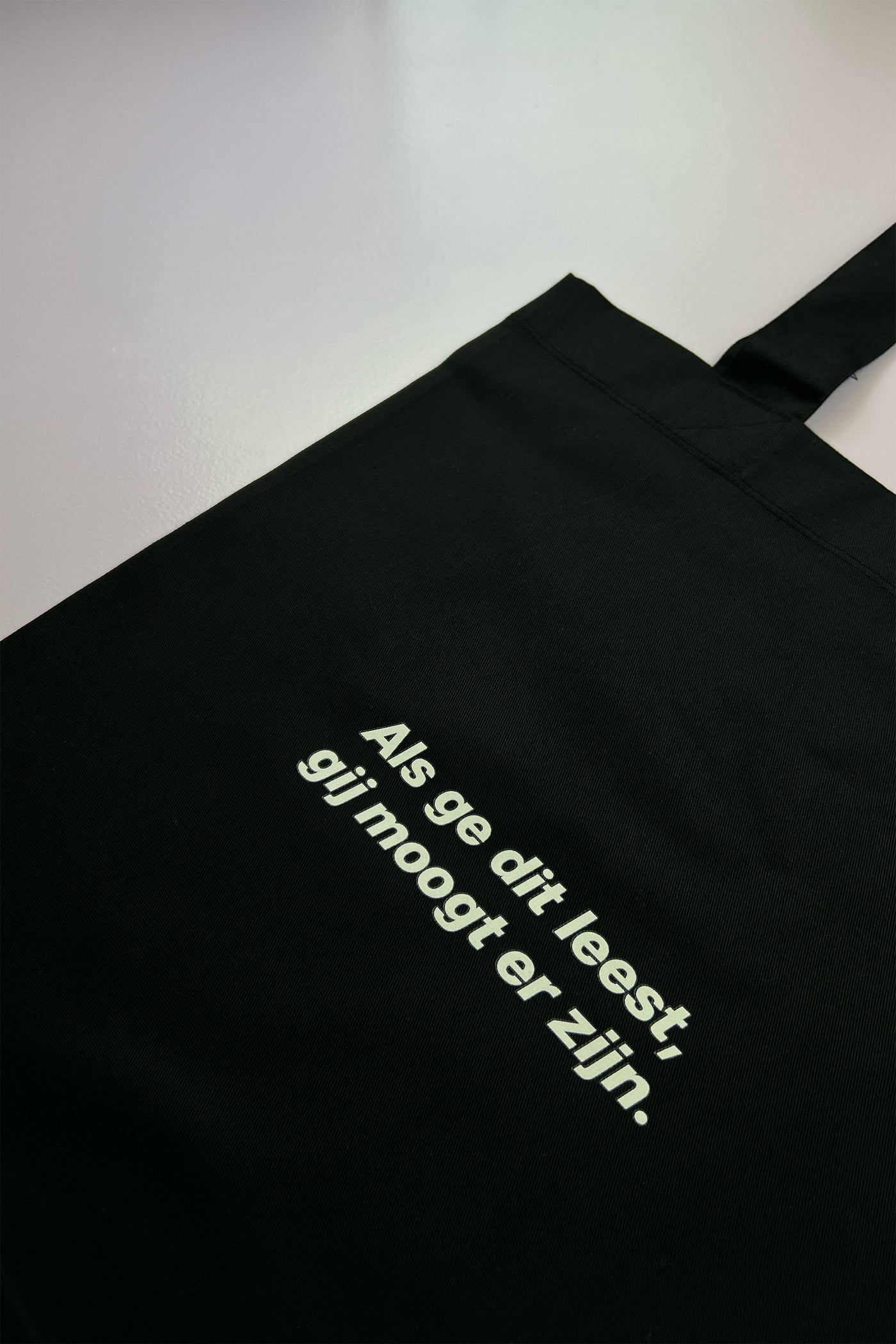 Black Tote Bag | 100% Fairtrade