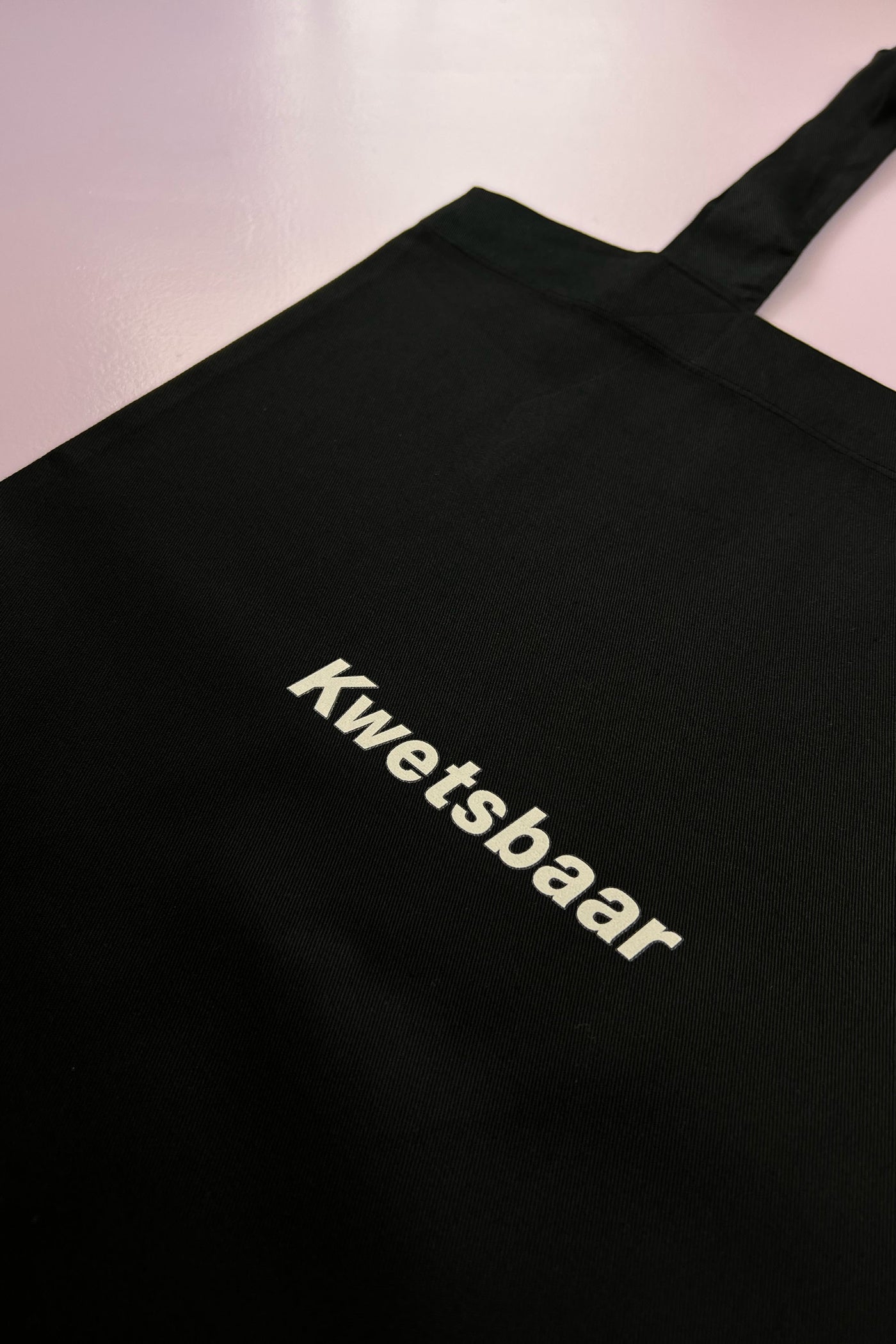 Black Tote Bag | 100% Fairtrade