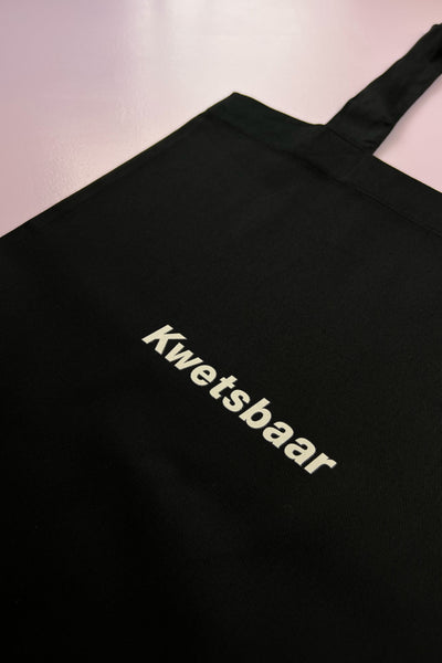 Black Tote Bag | 100% Fairtrade