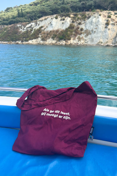 Bordeaux Tote Bag | 100% Fairtrade