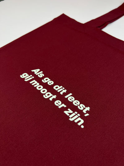 Bordeaux Tote Bag | 100% Fairtrade