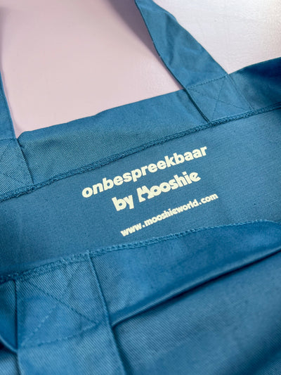 Dusty Blue Tote Bag | 100% Fairtrade