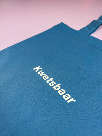 Dusty Blue Tote Bag | 100% Fairtrade