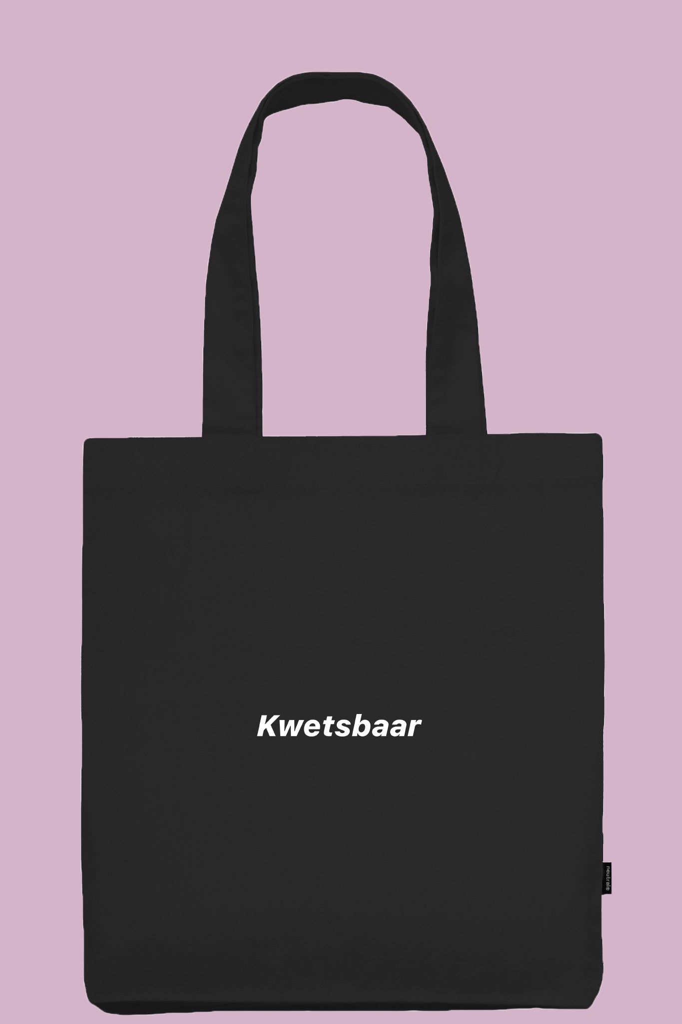 Black Tote Bag | 100% Fairtrade