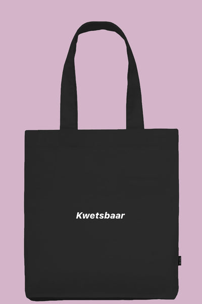 Black Tote Bag | 100% Fairtrade
