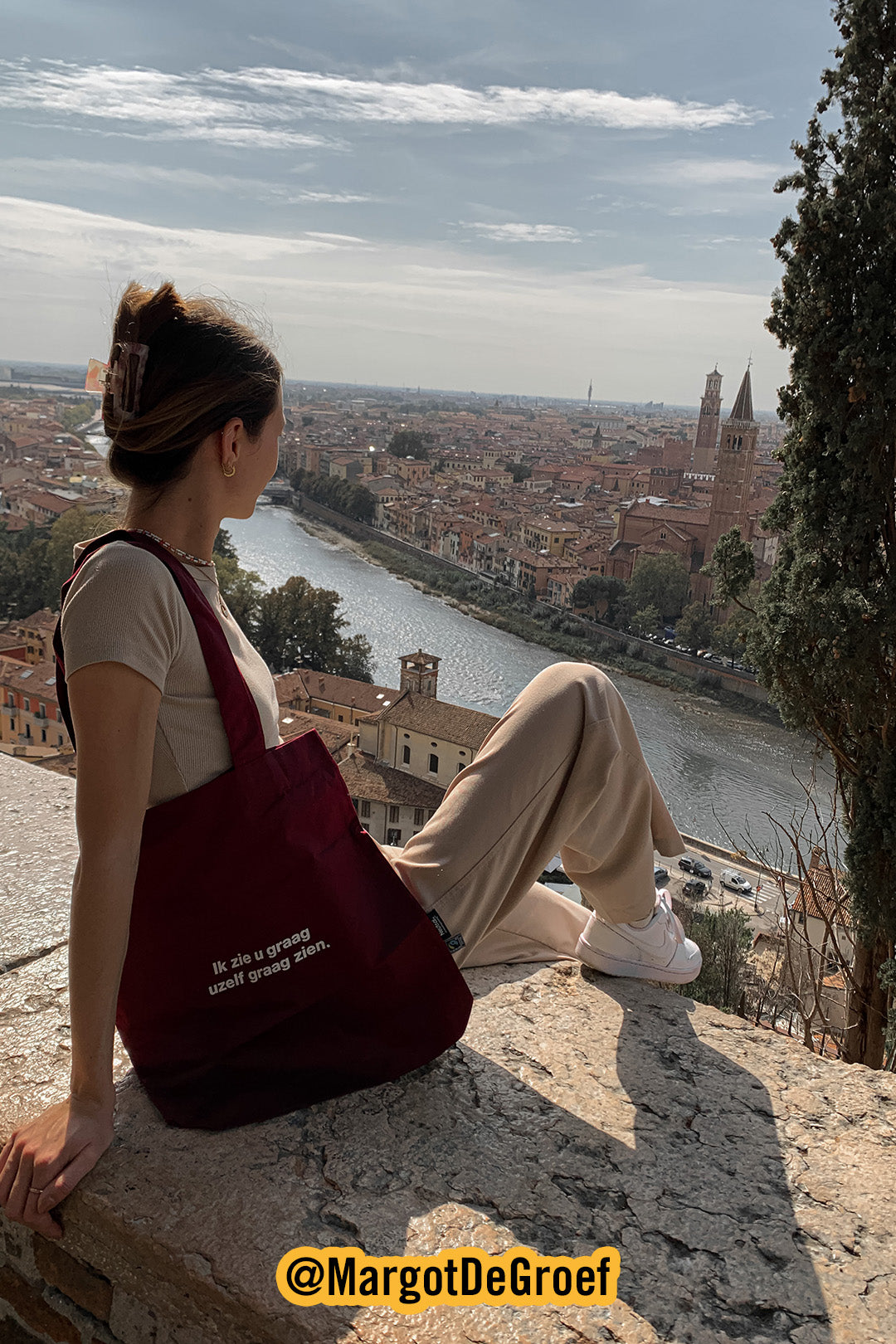 Bordeaux Tote Bag | 100% Fairtrade
